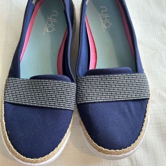 Ryka Women's Opal Espadrille Sneaker Blue 8W - Picture 7 of 11